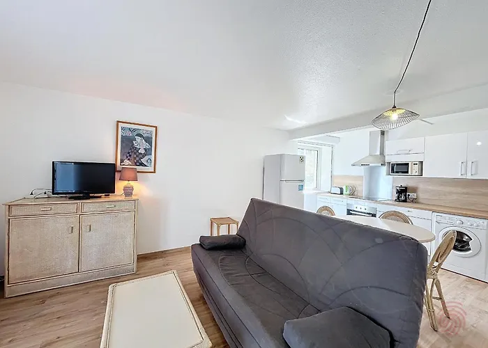 F2 Avec Terrasse, Proche Thermes Et Centre-ville - Animaux Bienvenus, Wifi Inclus - Fr-1-451-205 라말루-레-뱅
